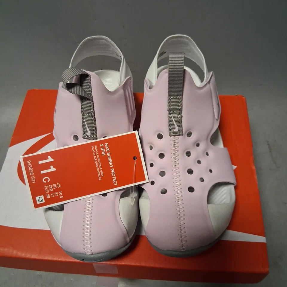 BOXED NIKE SUNRAY PROTECT 2(PS) SIZE 10.5 CHILD'S