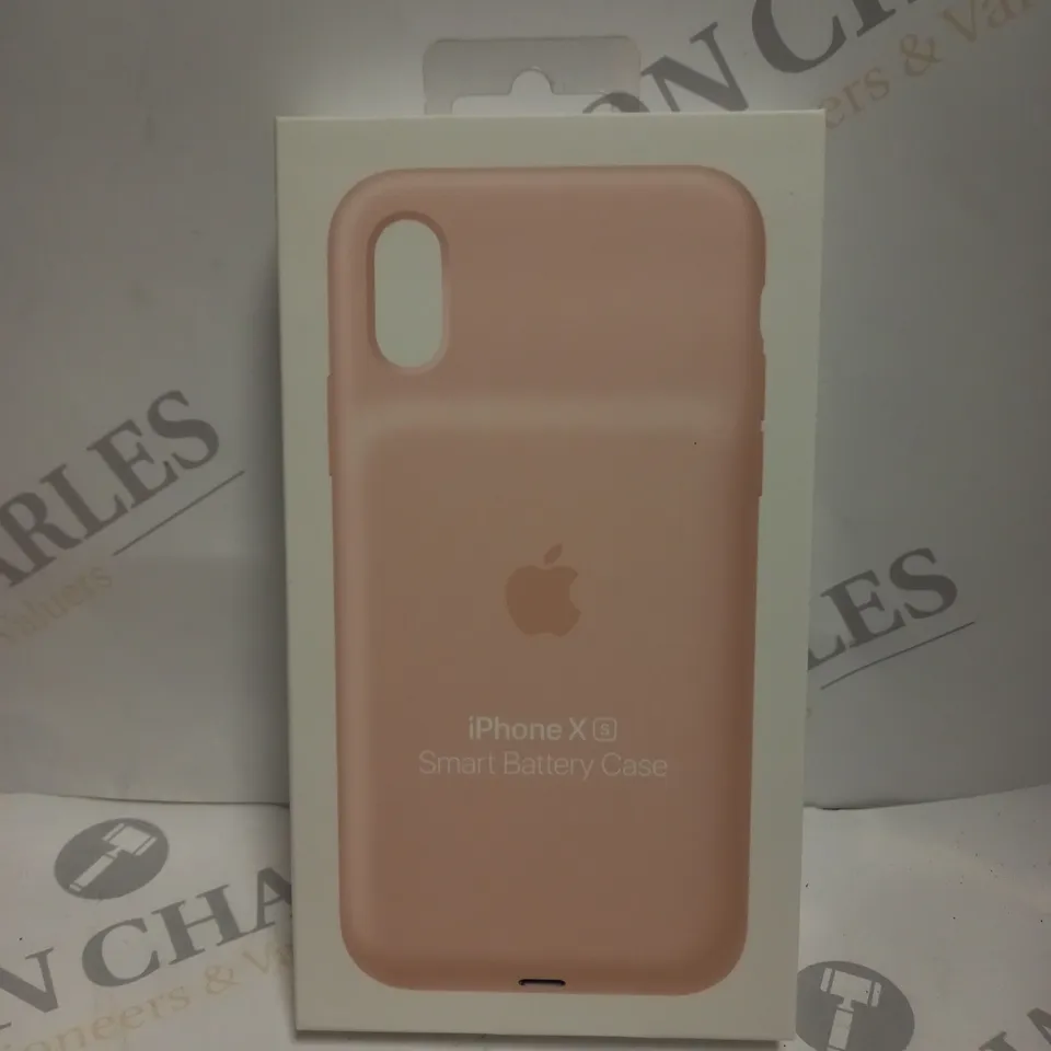 BOXED SEALED IPHONE X S SMART BATTERY CASE IN PINK SAND 