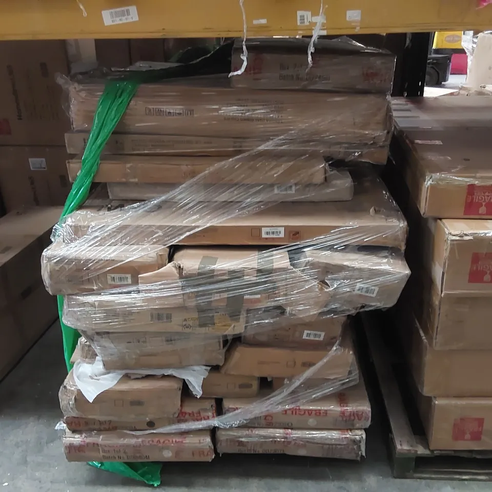 PALLET TO CONTAIN A LARGE QUANTITY OF DESIGNER FURNITURE PARTS