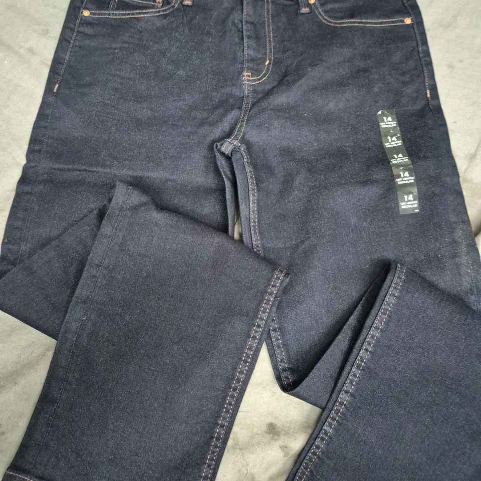M&S SIENNA STRAIGHT JEANS - 14 REG