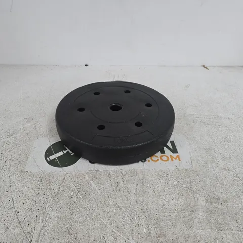 10KG BLACK BARBELL WEIGHT