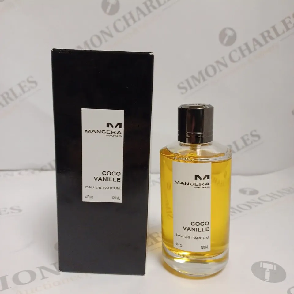 BOXED MANCERA PARIS COCO VANILLE EAU DE PARFUM SPRAY 120ML