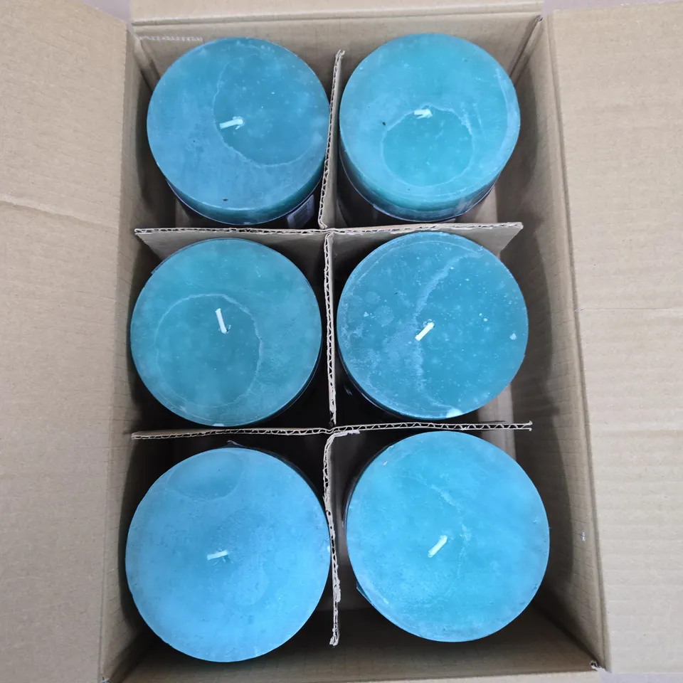 6 X GISELA GRAHAM 70HR BURN CANDLES 