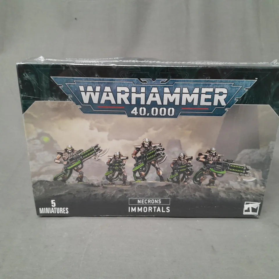 SEALED WARHAMMER 40,000 NECRONS - IMMORTALS