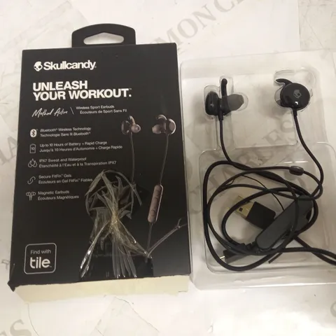 SKULLCANDY METHOD ACTIVE WIRELESS SPORT EARBUDS