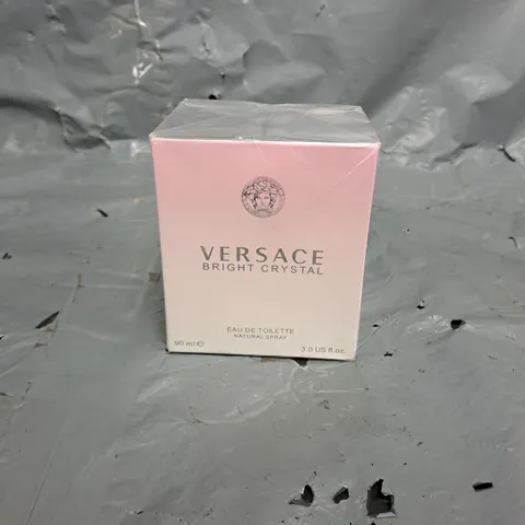 BOXED AND SEALED VERSACE BRIGHT CRYSTAL EAU DE TOILETTE 90ML