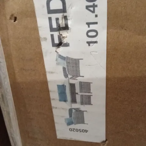 BOXED FEDERICO OUTDOOR SOFA DINING SET (3 BOXES)