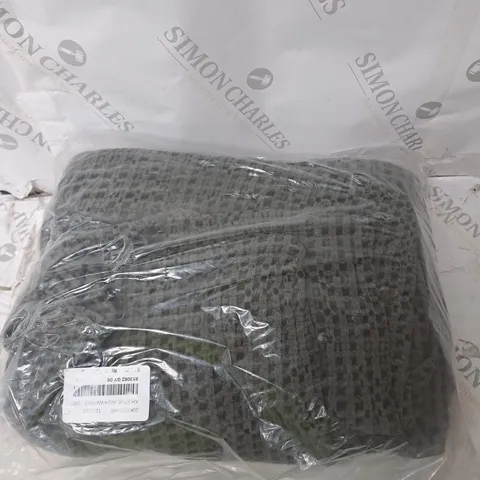 KELLY HOPPEN STONEWASHED COTTON WAFFLE SET OF SHAMS