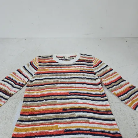 MUDFLOWER STRIPED KNIT JUMPER – UK 12 (EU 40) WOMEN'S