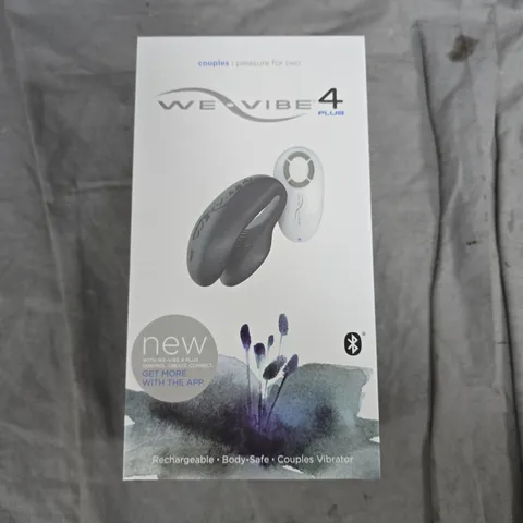 SEALED WE VIBE 4 PLUS PLEASURE FOR TWO COUPLES VIBRATOR