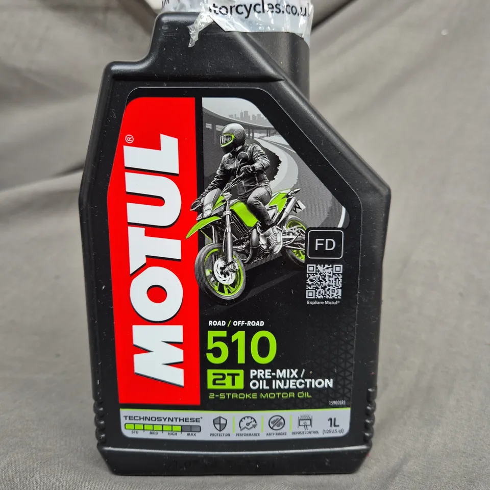 MOTUL 510 2T PRE MIX OIL INJECTION 1L / COLLECTION ONLY 