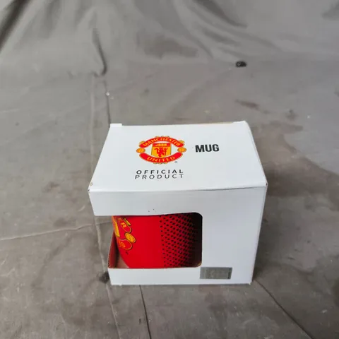 MANCHESTER UNITED OFFICIAL MUG – RED CREST DESIGN (BOXED)
