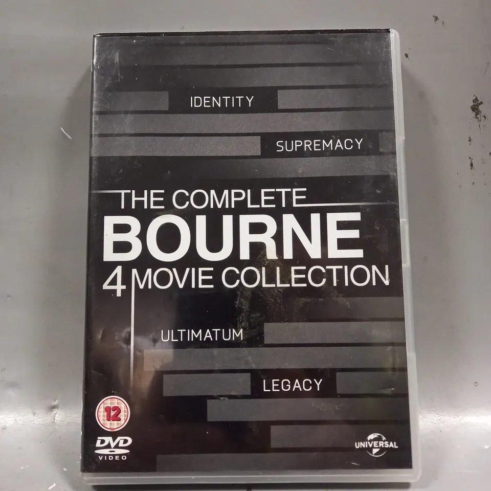 THE COMPLETE BOURNE 4 MOVIE COLLECTION DVD SET