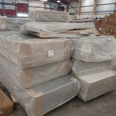 PALLET TO CONTAIN APPROXIMATELY 3 HEADBOARDS, 6 DIVAN BASE PARTS - VARIOUS SIZES, CONDITIONS, BRANDS ECT