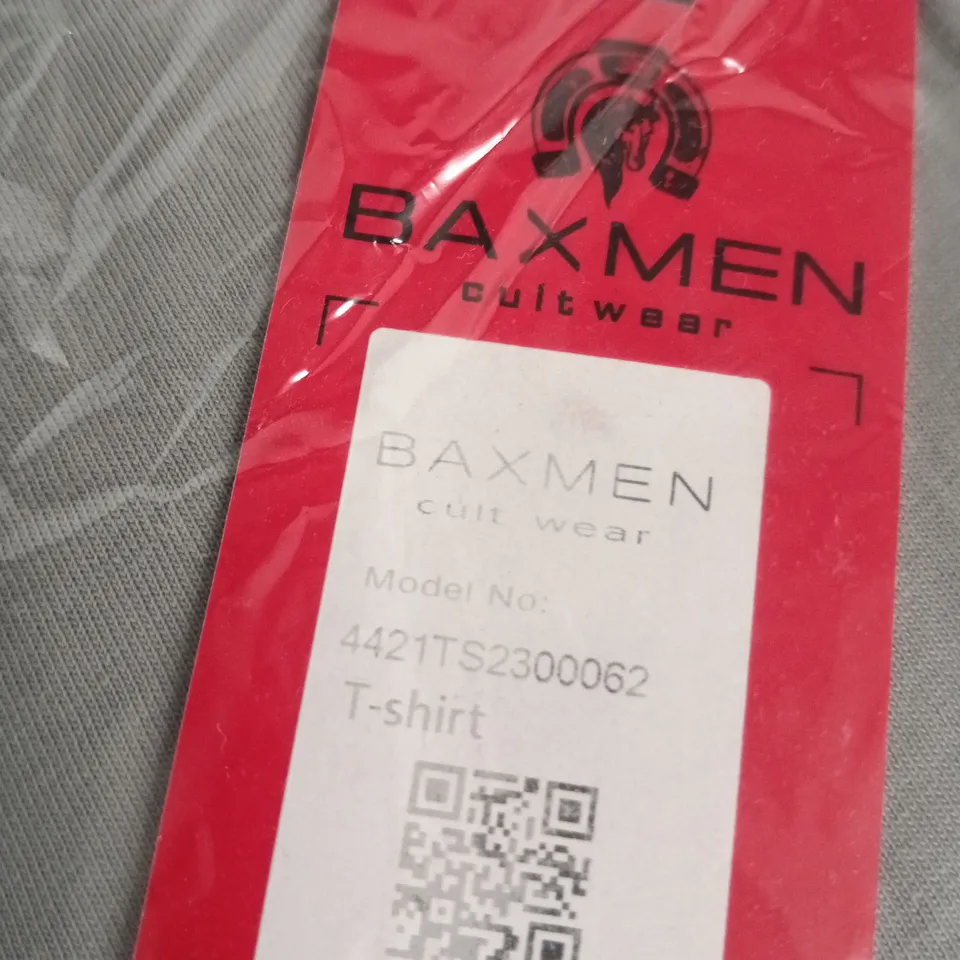 BAXMEN CULTWEAR T-SHIRT – MEN'S, UK SIZE L
