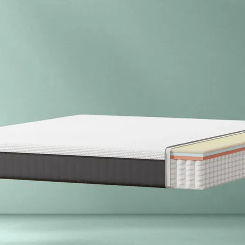 BOXED AND ROLLED MANUFACTURER REFURBISHED EMMA UK HYBRID MATTRESS 150 X 200CM (KING SIZE)