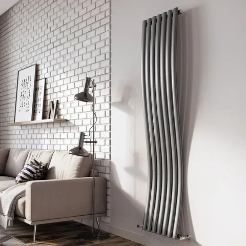 BOXED BELLINO WAVE VERTICAL DESIGNER RADIATOR 