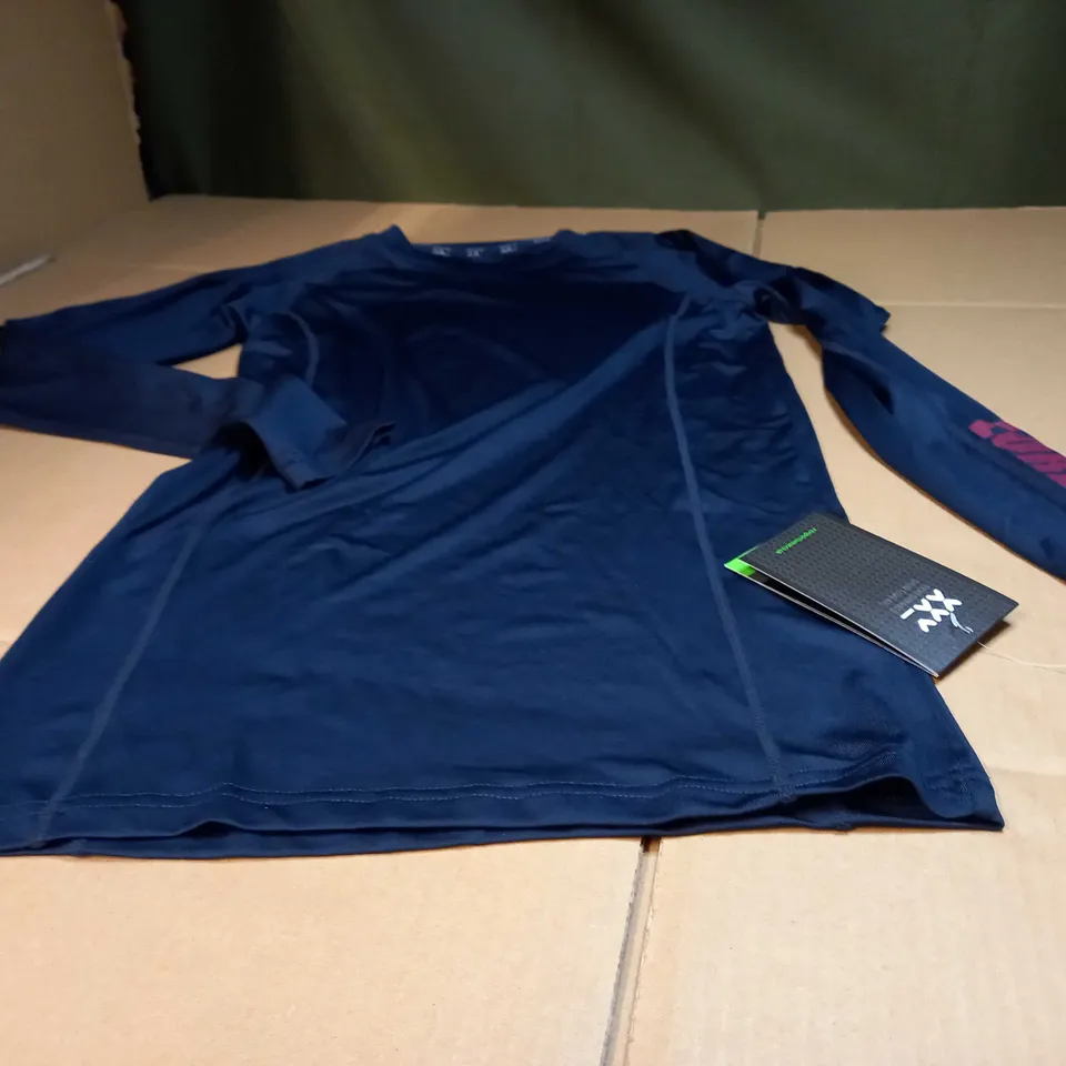 LORETO ALTRINCHAM BASELAYER NAVY TOP - CHEST SIZE 38/40