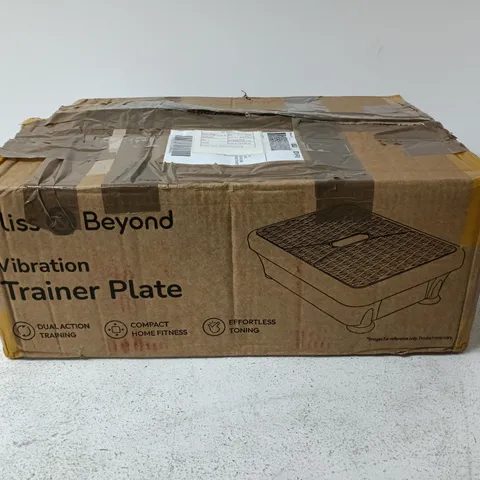 BLISS BEYOND VIBRATION TRAINER PLATE (BOXED)