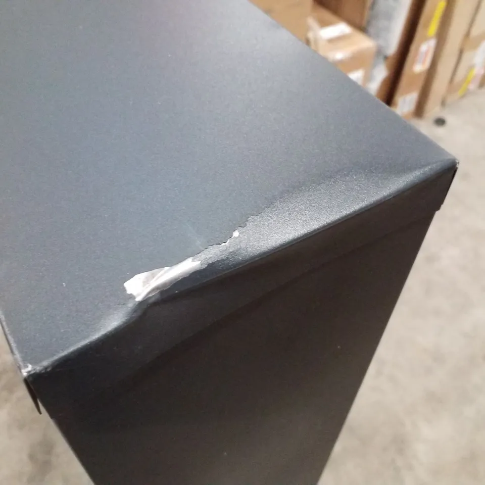 BOXED 15 PAIR SHOE STOREAGE CABINET 