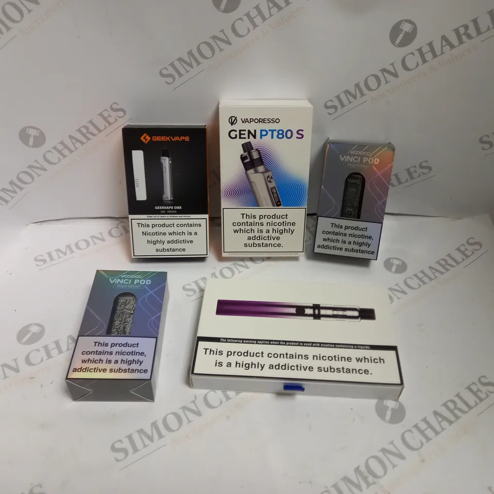 5 ASSORTED VAPE PRODUCTS INCLUDING: INNOKIN, GEN PT80 S
