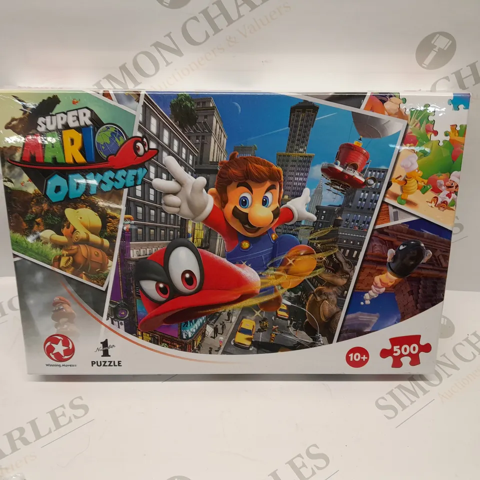 BRAND NEW BOXED SUPER MARIO ODYSSEY 500 PIECE JIGSAW PUZZLE