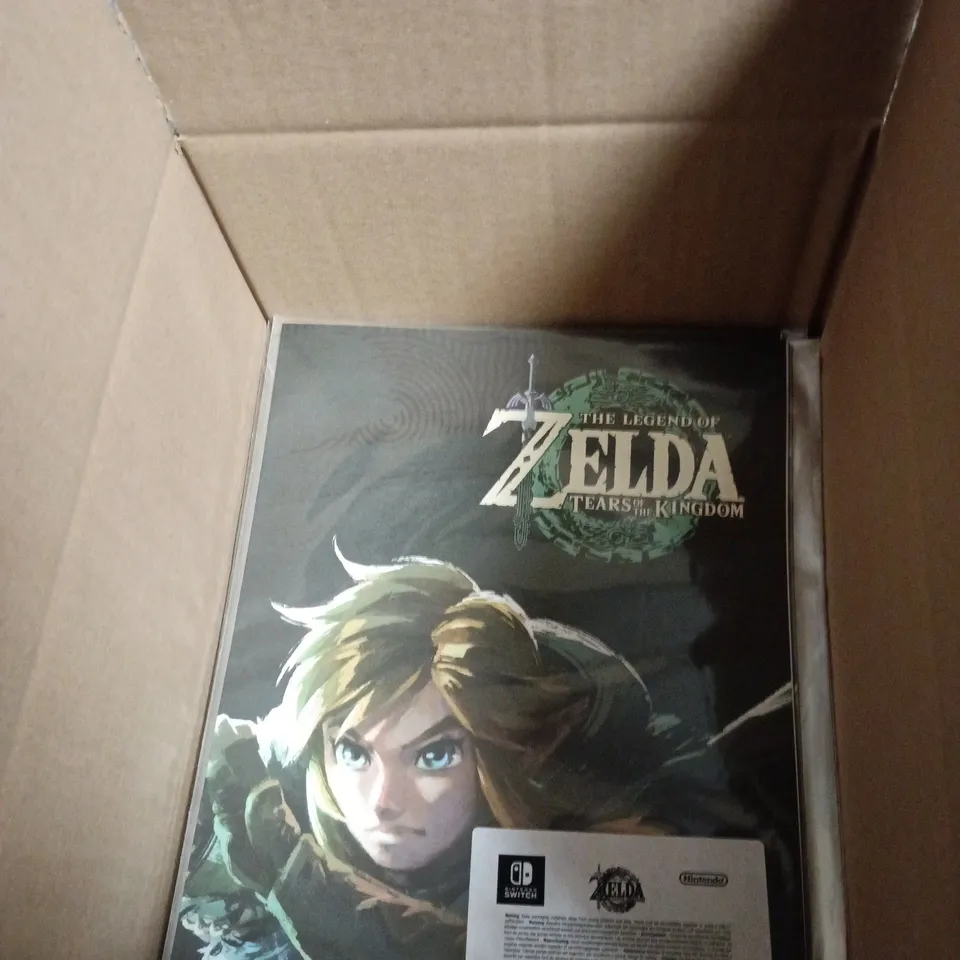 BOX OF APPROXIMATELY 35 THE LEGEND OF ZELDA TEARS OF THE KINGDOM POSTER 