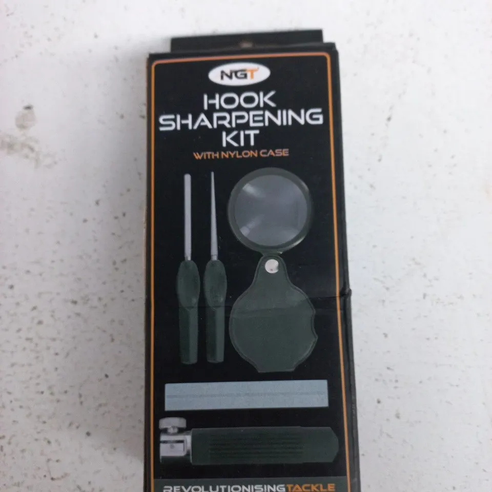 NGT HOOK SHARPENING KIT WITH NYLON CASE – BOXED
