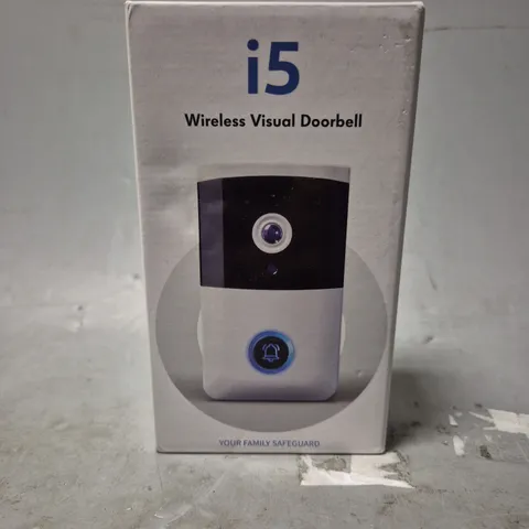 BOXED I5 WIRELESS VISUAL DOORBELL 
