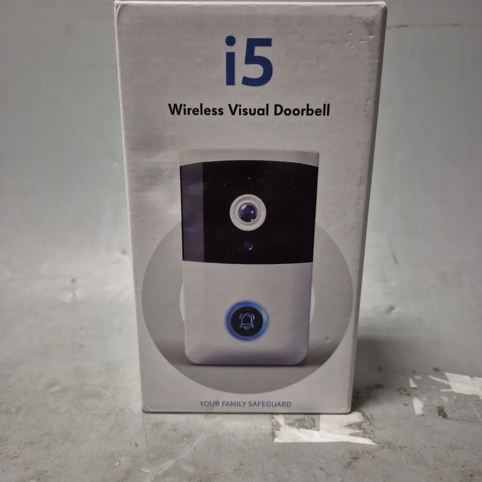 BOXED I5 WIRELESS VISUAL DOORBELL 