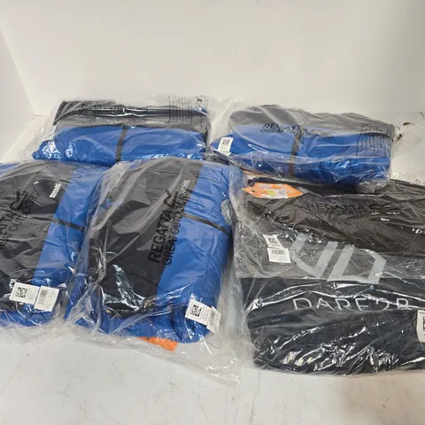 LOT OF APPROXIMATELY 26 ASSORTED BRAND NEW REGATTA AND DARE2BE CLOTHING ITEMS