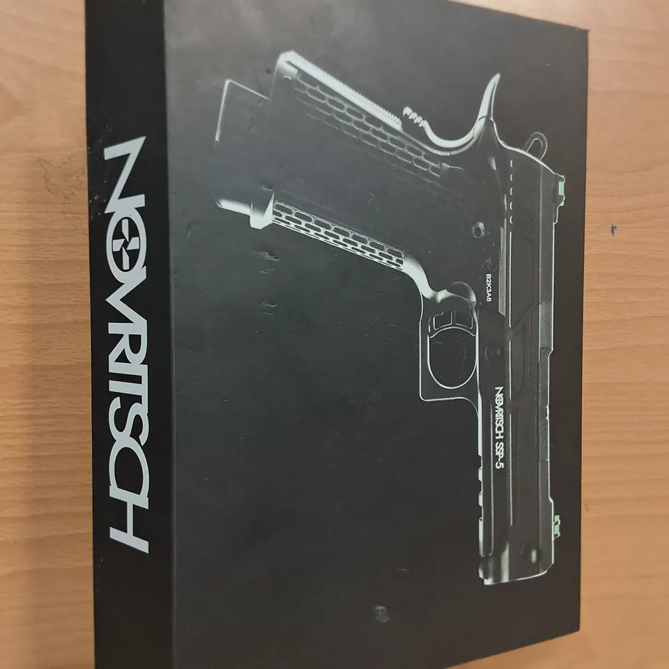 BOXED NOVRITSCH SSP-5 GAS BLOWBACK AIRSOFT PISTOL