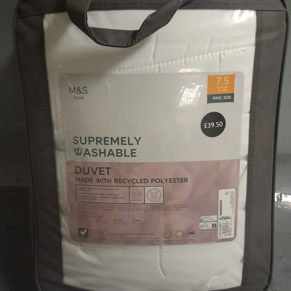 M&S 7.5 TOG KING DUVET 