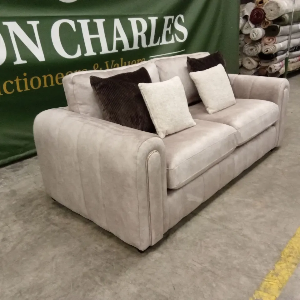 AMARA 2 SEATER SOFA - STONE RRP £1199