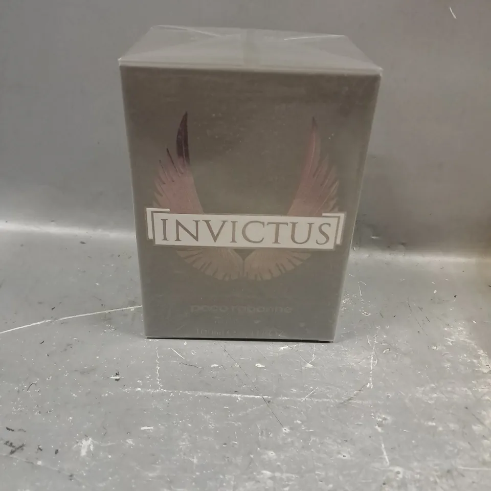 BOXED AND SEALED PACO RABANNE INVICTUS EAU DE TOILETTE 100ML