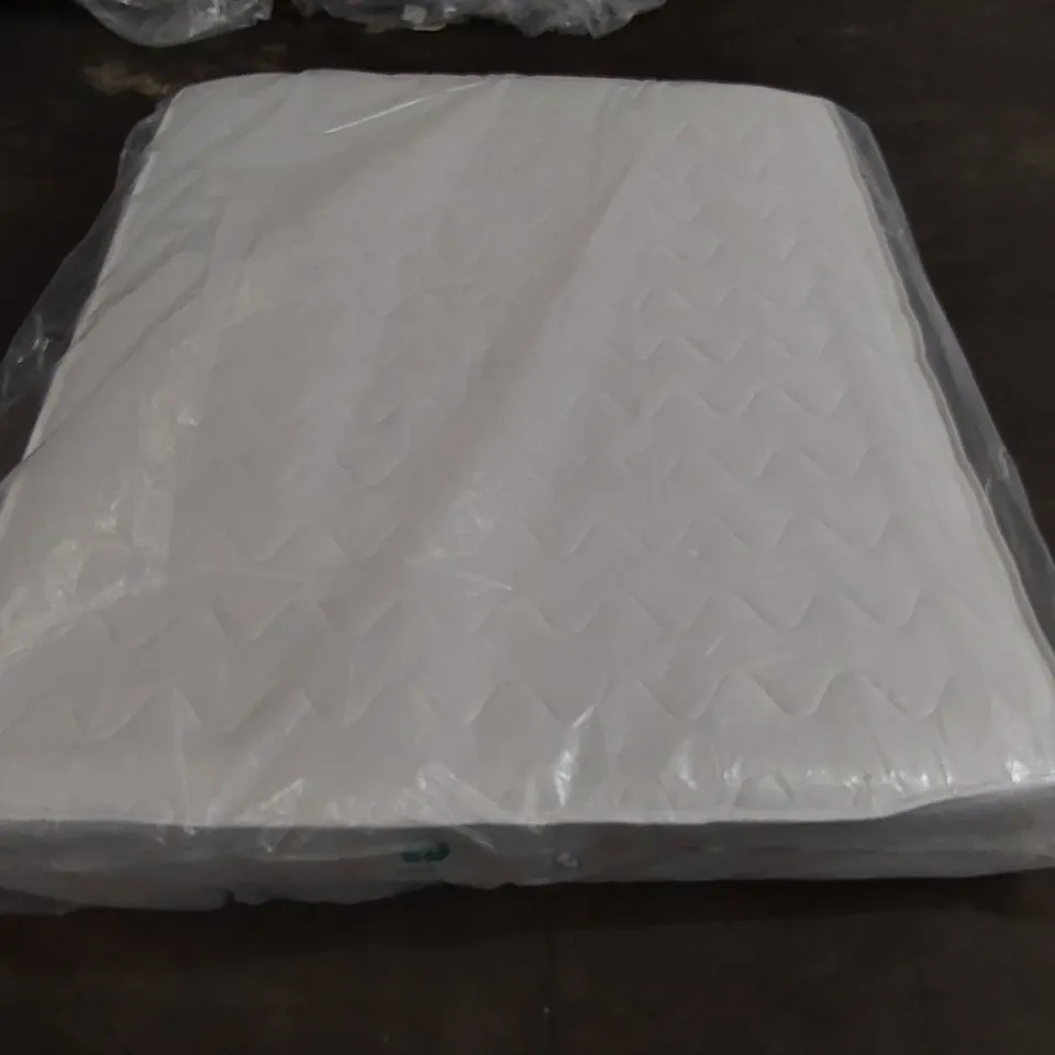 QUALITY BAGGED HYBRID MEMORY FOAM NATURAL OPEN COIL 5FT KING SIZED MATTRESS 