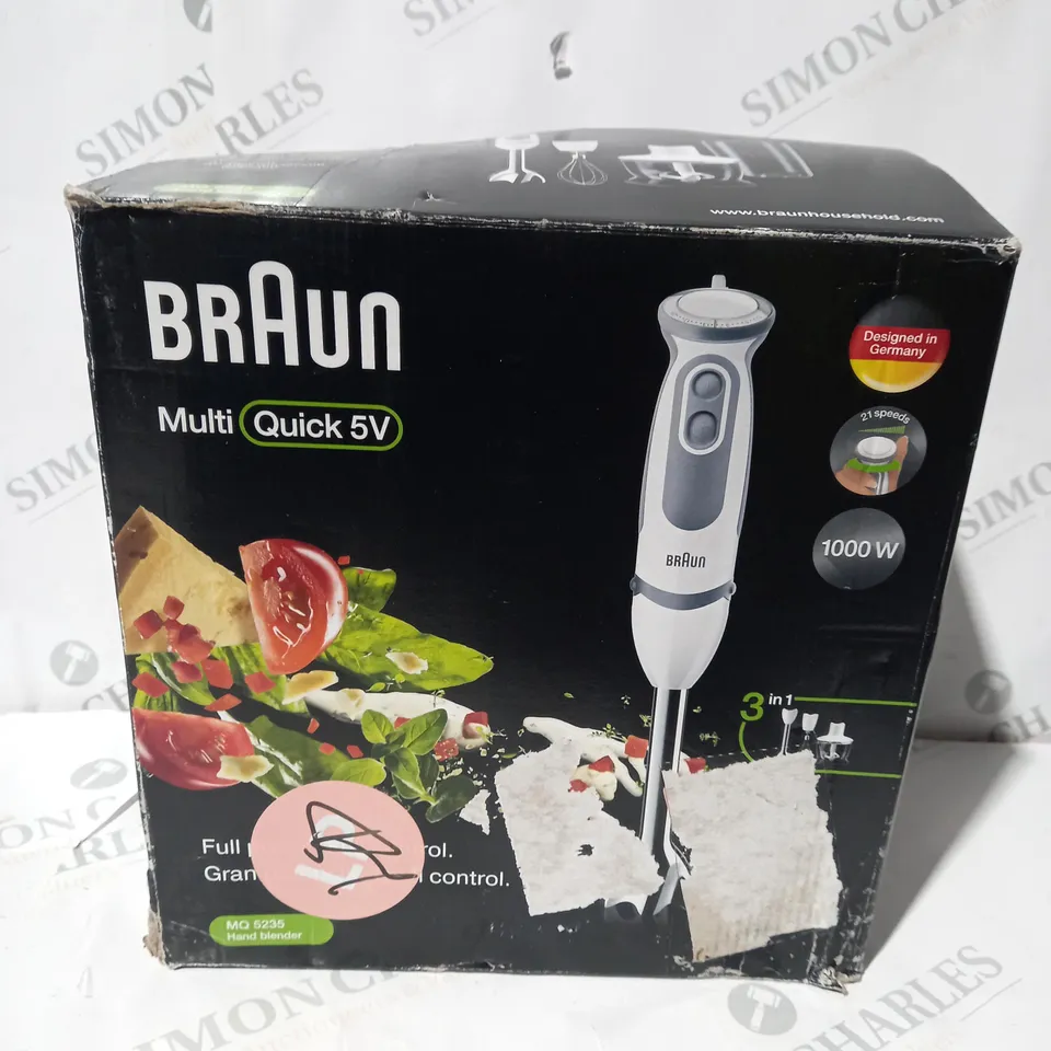 BRAUN MULTI QUICK 5V