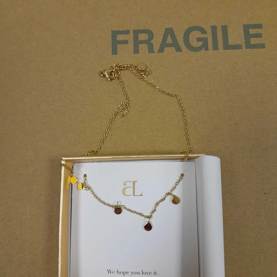 ABBOTT LYON HANGING DISK NECKLACE 