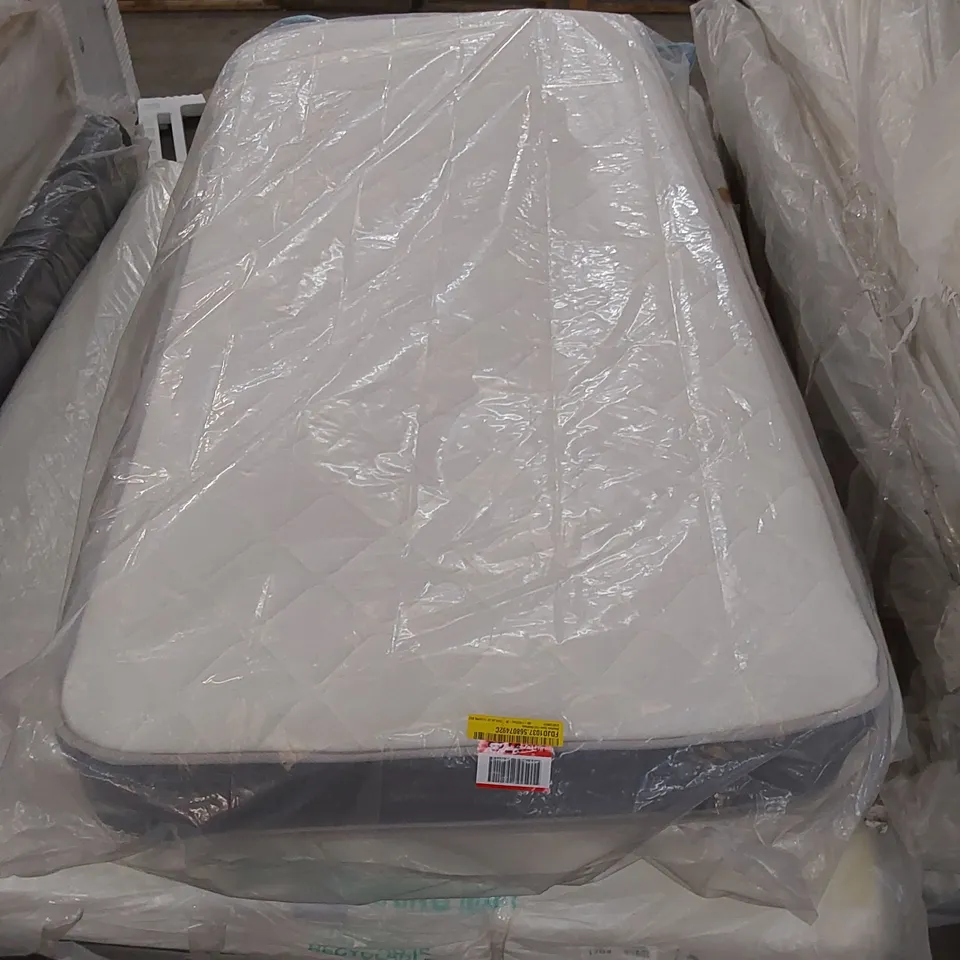 QUALITY BAGGED 3' SINGLE BLAYLOCK OPEN COIL MATTRESS 