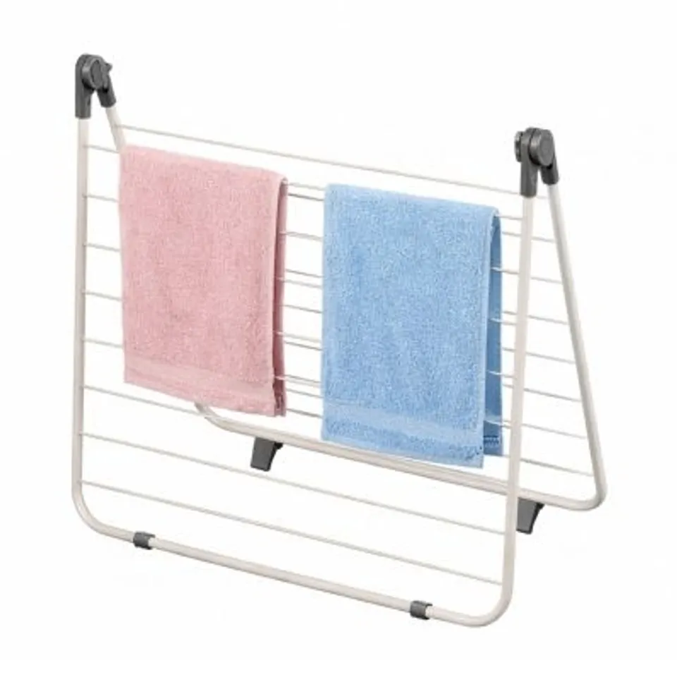 OYPLA OVER BATH CLOTHES LAUNDRY AIRER DRYING RACK - UNBOXED 