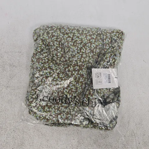 BAGGED NOBODY'S CHILD AVERY MIDI DRESS IN GREEN SIZE UK 16