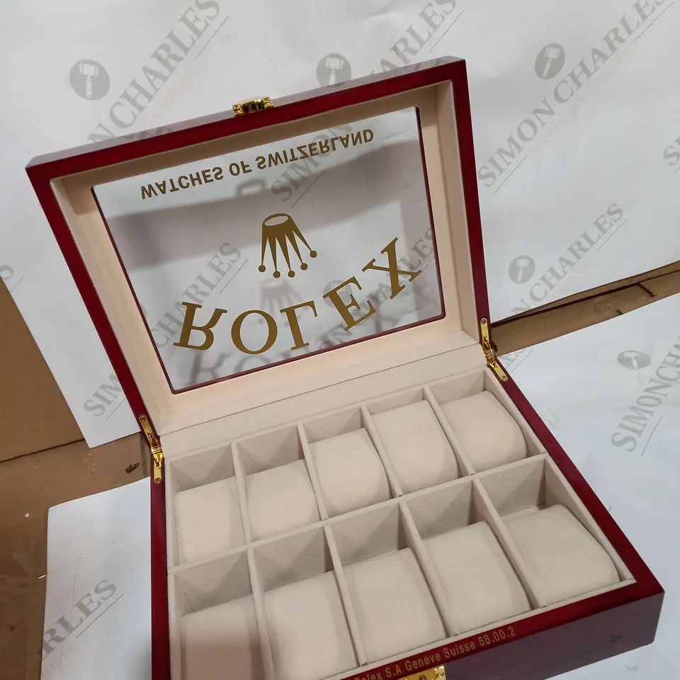 ROLEX BOX FOR LUXURY WATCHES 