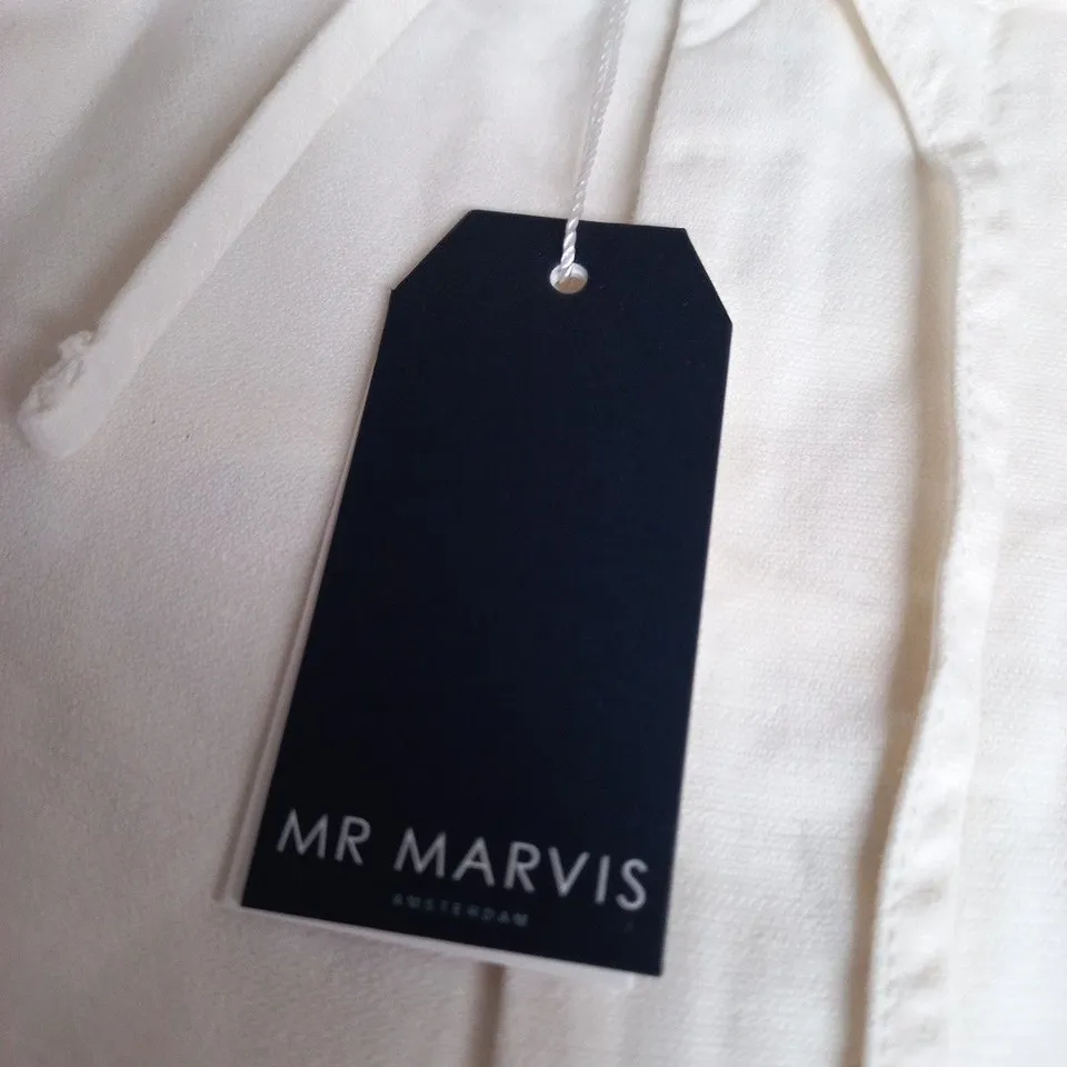 MR MARVIS THE SHORT LINEN SHORTS – COCONUT, SIZE M