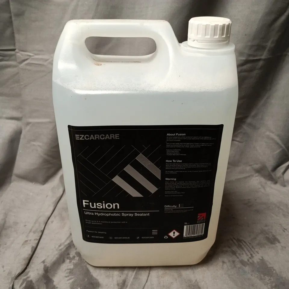 EZ CAR CARE FUSION ULTRA HYDROPHOBIC SPRAY SEALANT – 5L