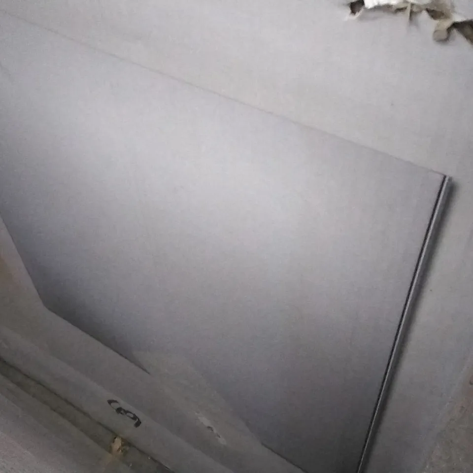 BOXED SPLASHBACK BRUSHED STAINLESS STEEL 