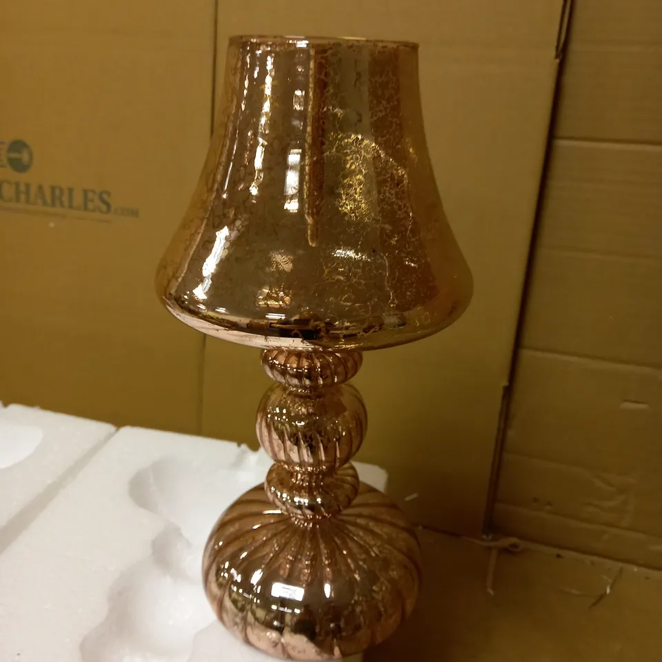 HOME REFLECTIONS PRE-LIT LED MERCURY GLASS LAMP