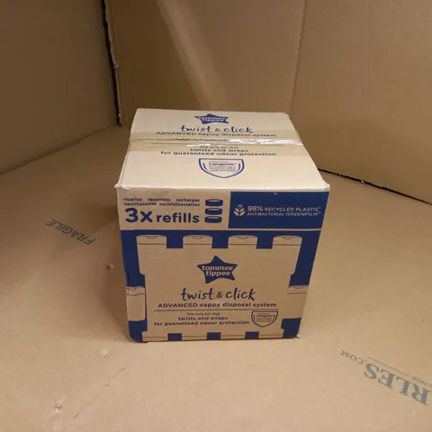 BOXED/SEALED TOMMEE TIPPEE TWIST & CLICK NAPP DISPOSAL SYSTEM