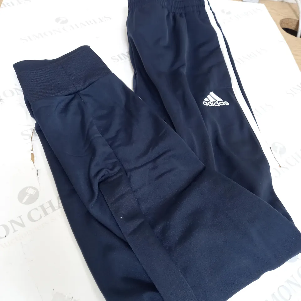 NAVY BLUE ADIDAS JOGGERS SIZE M 