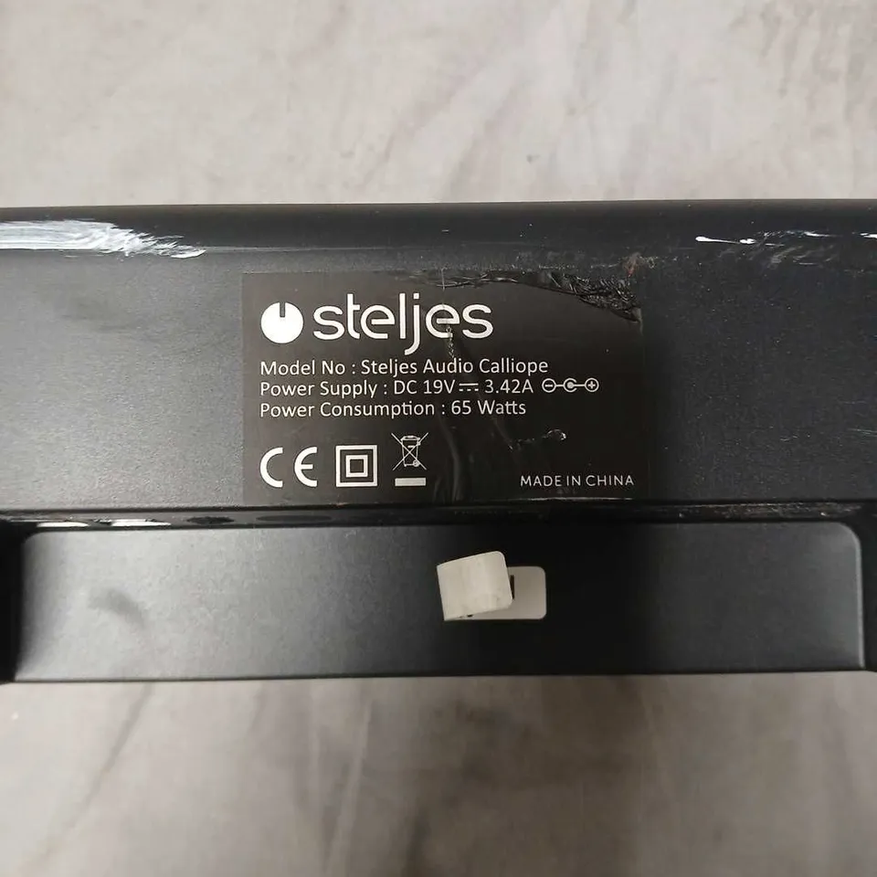 STELJES AUDIO CALLIOPE SOUNDBAR – BLACK