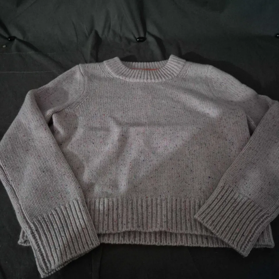 BODEN CREW NECK CROPPED JUMPER SIZE S